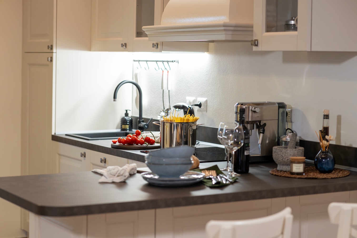 The breakfast counter